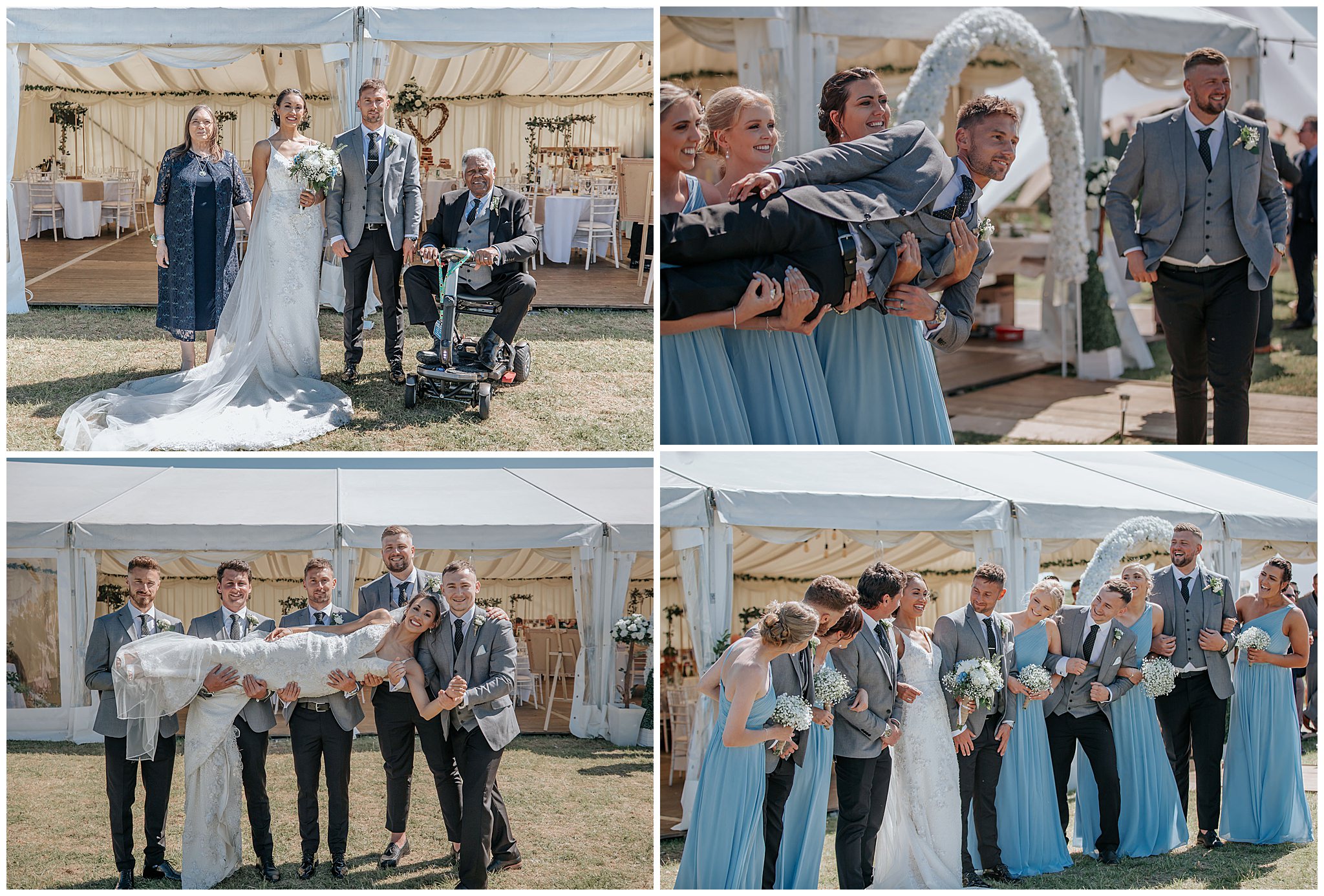 Wedding family photos